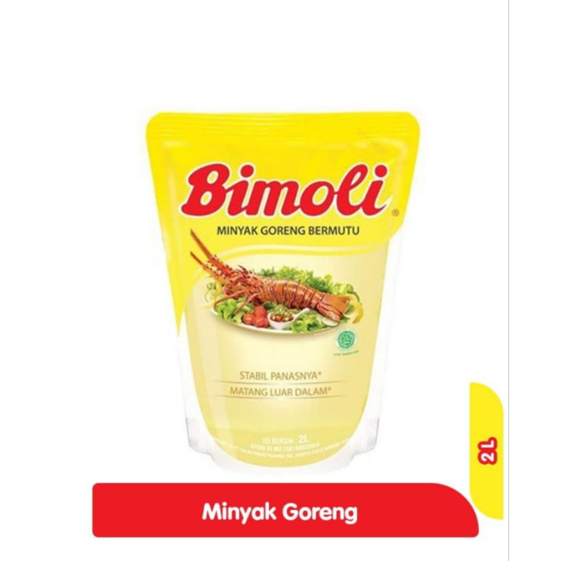 

minyak goreng Bimoli 2L asliiii