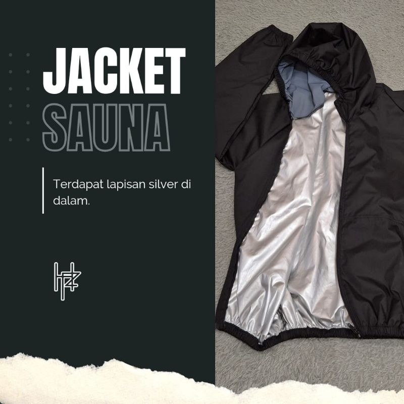 JAKET SAUNA OLAHRAGA JUMBO