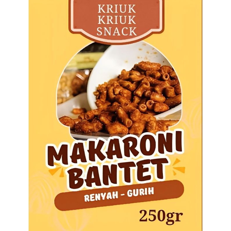 

Makaroni bantet gurih pedas