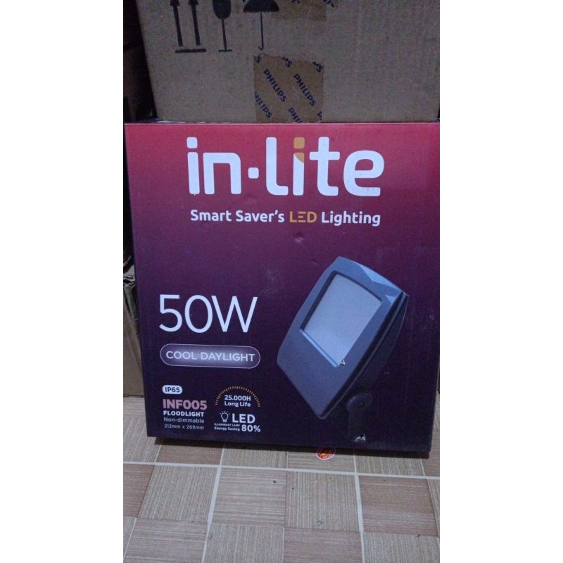 InLite Lampu LED Sorot 50Watt IP65 INF005 Outdor