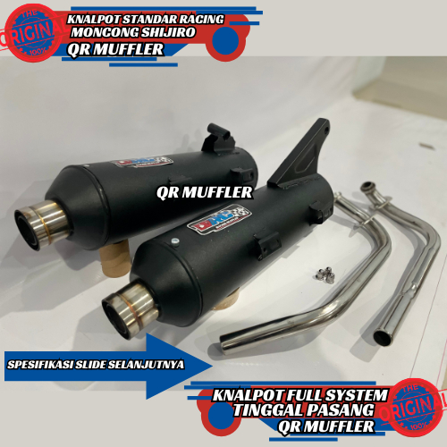 KNALPOT STANDAR RACING WRC MONCONG SHIJIRO SARFUL  KNALPOT BEAT KNALPOT VARIO KNALPOT SCOOPY