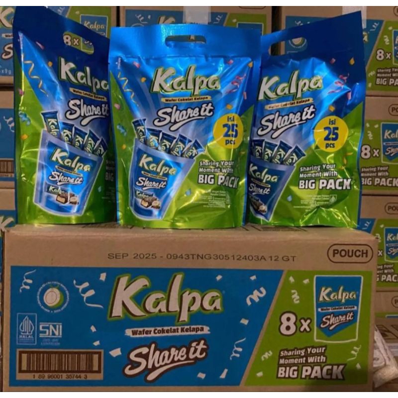 

KALPA SHARE IT POUCH BIG PACK SALUT COKELAT