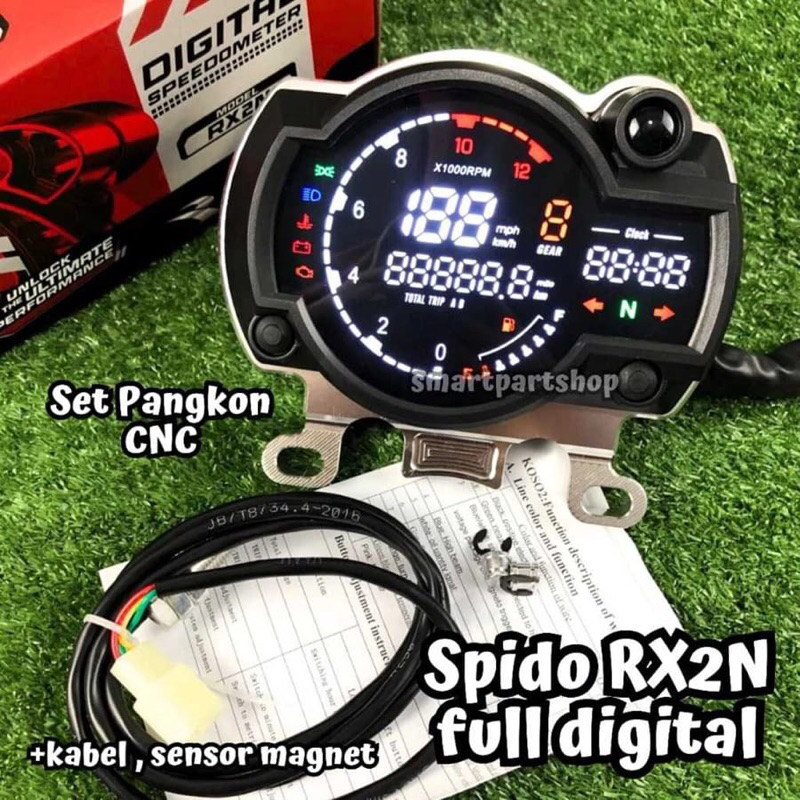 aj_motor87 // Speedometer koso RX2N Spidometer koso Rx2n digital Spido Koso Rx2N Digital CB Spido Sp