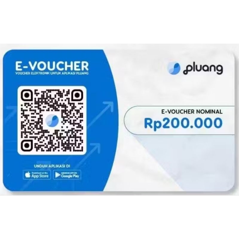 Pluang E-Voucher Nominal Rp200.000