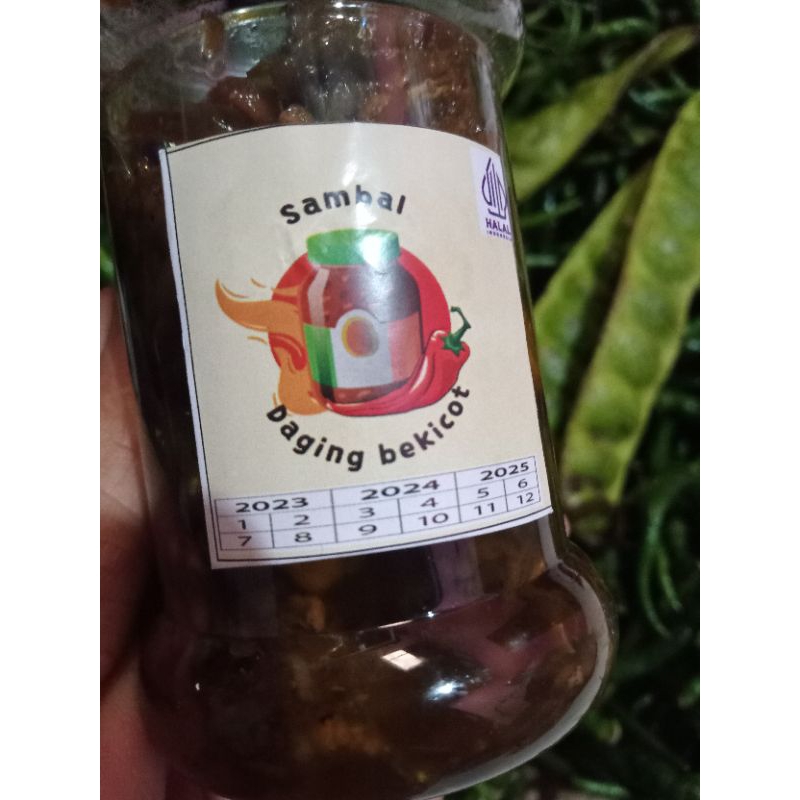 

Sambal bekicot kemasan botol 150 ml