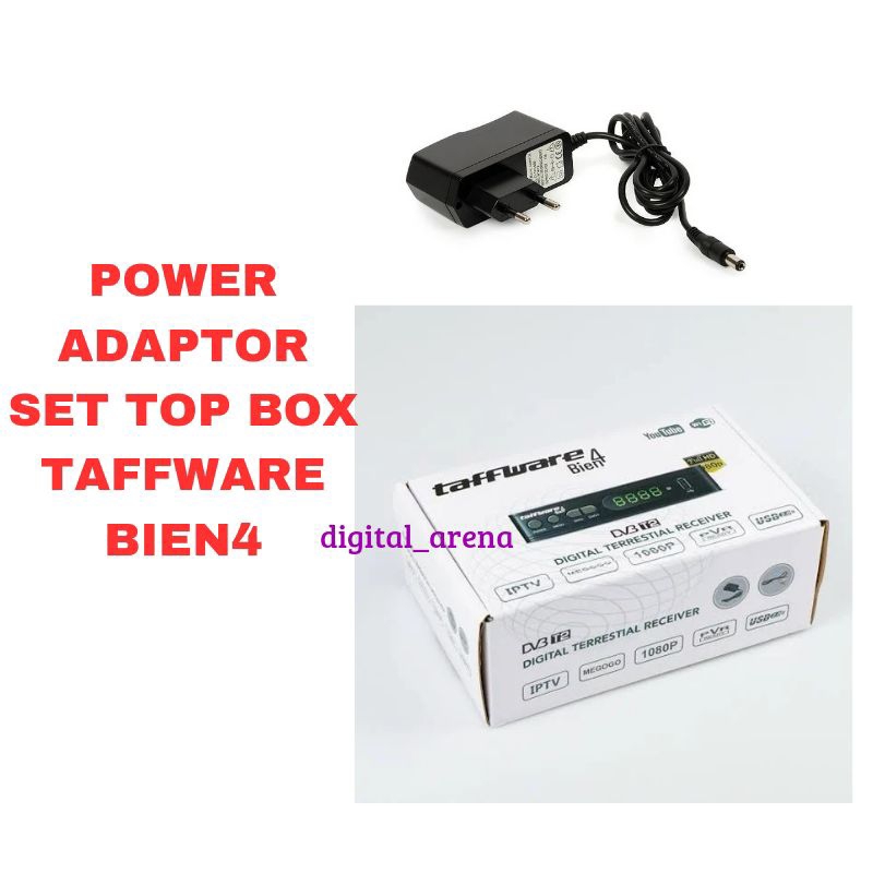 POWER ADAPTOR/CHARGER/CAS SET TOP BOX TAFFWARE BIEN4