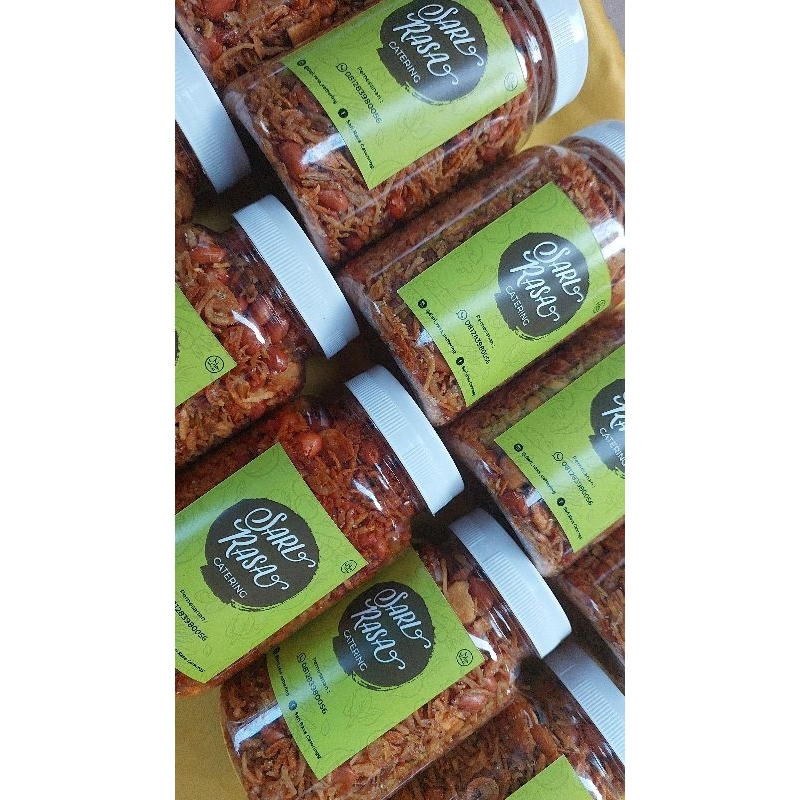 

Teri Kacang Bawang Bumbu Iris