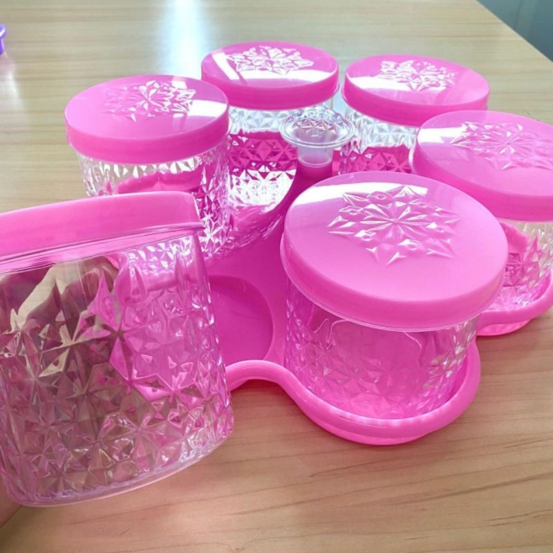 TOPLES PLASTIK KRISTAL GEOMATRIC