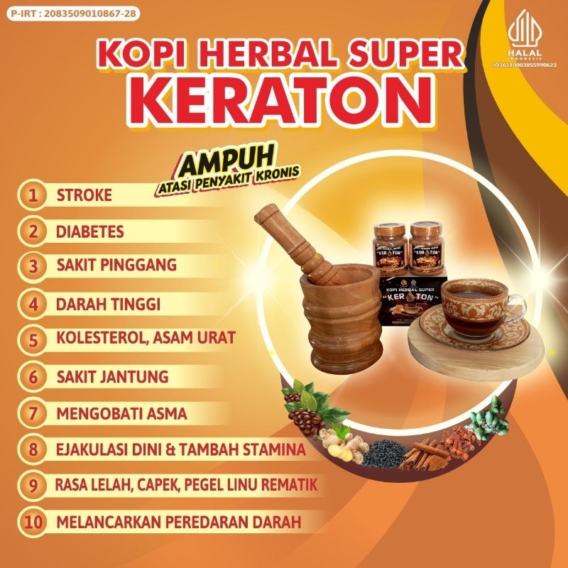 

Kopi Herbal Super Keraton