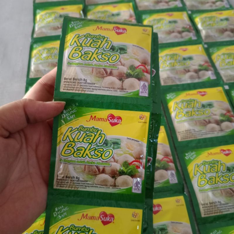 

penyedap rasa kuah baso mama suka