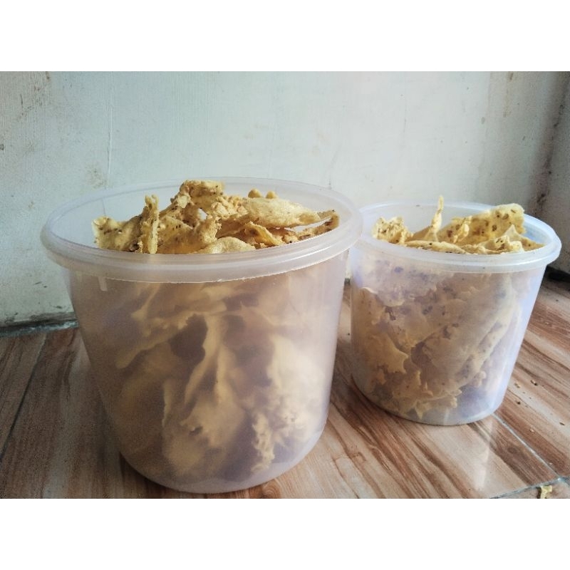 

Peyek Kacang Tanah 5 Liter Gurih Nikmat