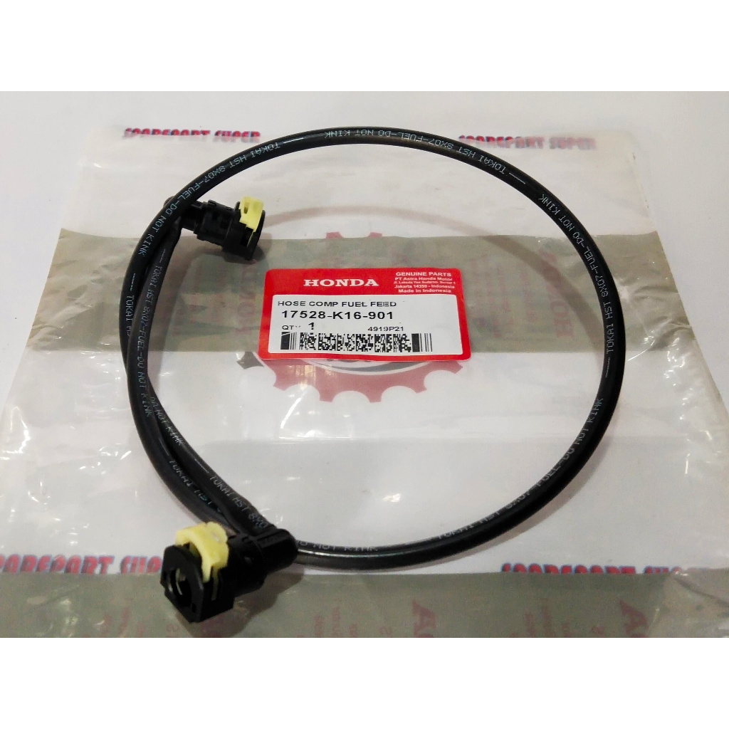 SELANG INJEKSI BEAT F1 PART K16, SELANG BENSIN SEPEDA MOTOR HONDA BEAT FI ORIGINAL