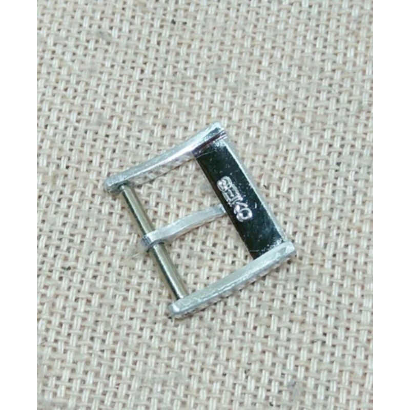 Seiko buckle strap vintage silver jam tangan antik leatherstrap strapkulit arloji antik