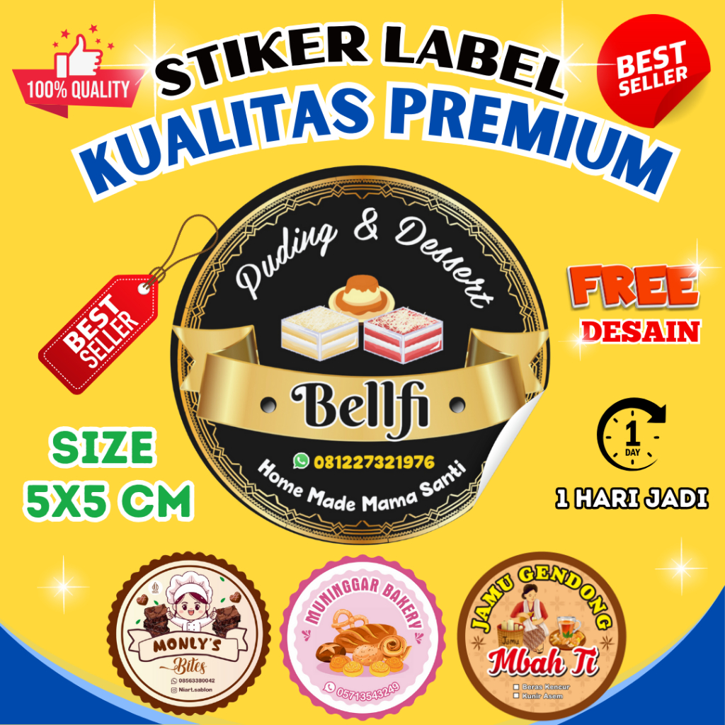 

CETAK STIKER LABEL MAKANAN MINUMAN OLSHOP MURAH SUDAH DI CUTTING