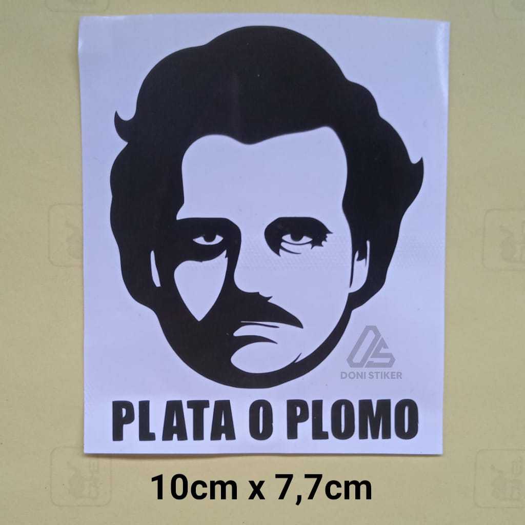 

stiker escobar / pablo escobar sticker cutting