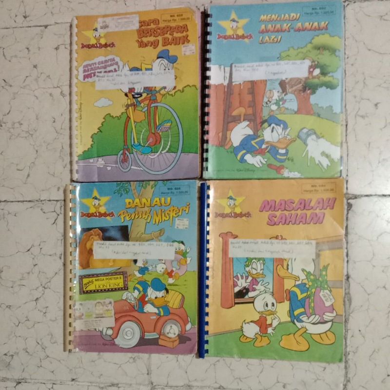 Bundel Donal Bebek thn 88 jilid spiral