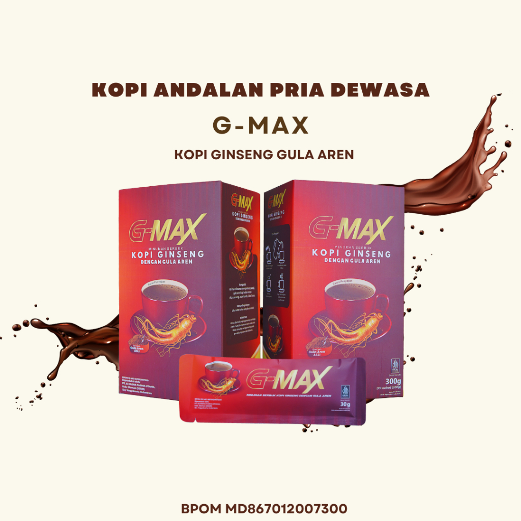 

TERBARU DAN TERVIRAL Coffe Stamina G-MAX Minuman Kopi Stamina Pria