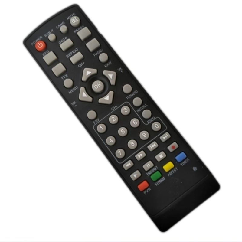 remote stb MAXTRON remot pengganti set top box Maxtron DVB T2