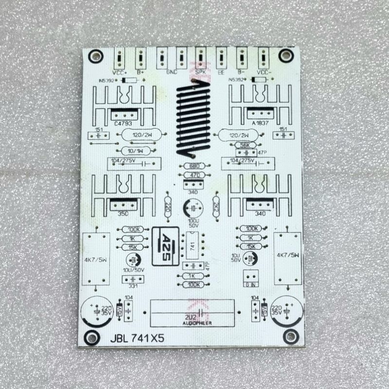 PCB Driver JBL 741 X5 Super Driver Power Amplifier AZS