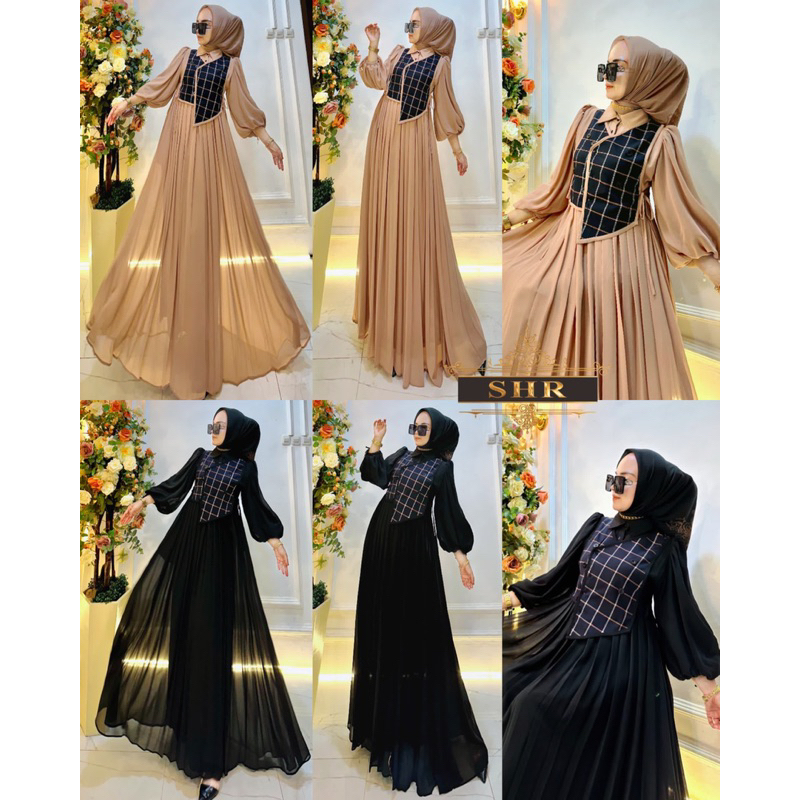 ORI SHR 100%... GAMIS ROMPI KOTAK PREMIUM