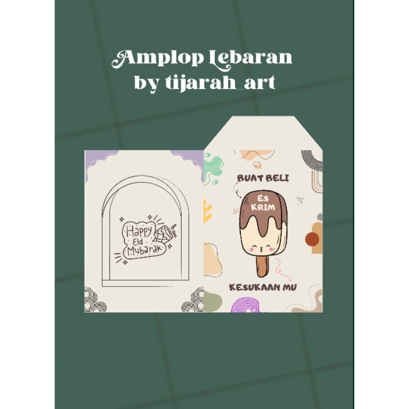 

Amplop Lebaran Hari Raya Idul Fitri by tijarah_art (10 lembar)