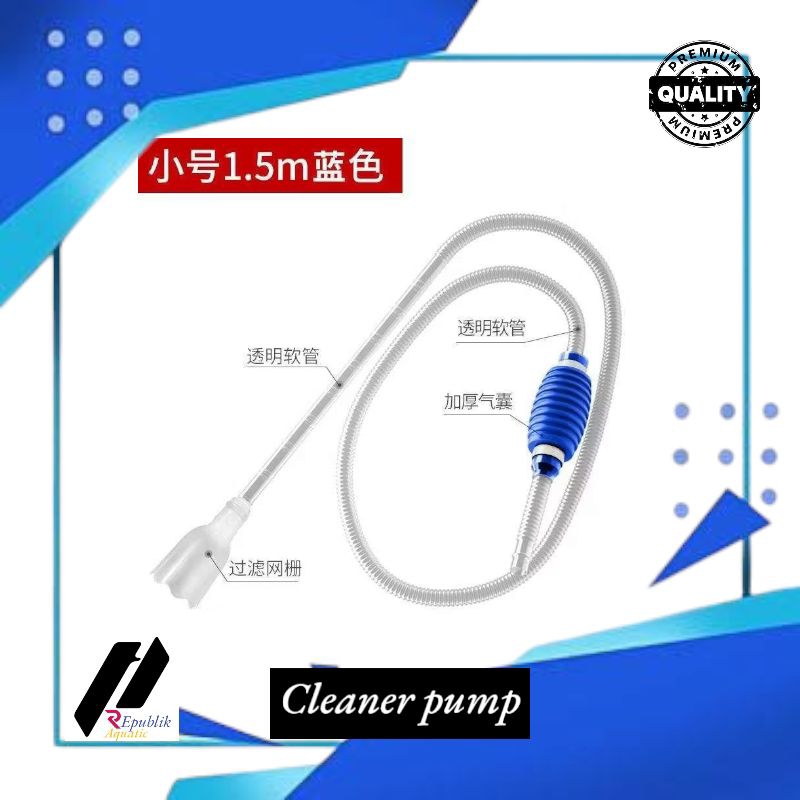 Cleaner pump import / cleaner pump /sifon / sifon aquarium / cleaner pump aquarium / penguras air aq
