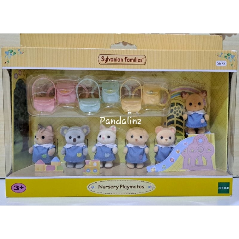 Nursery Playmates Sylvanian Families| Ready