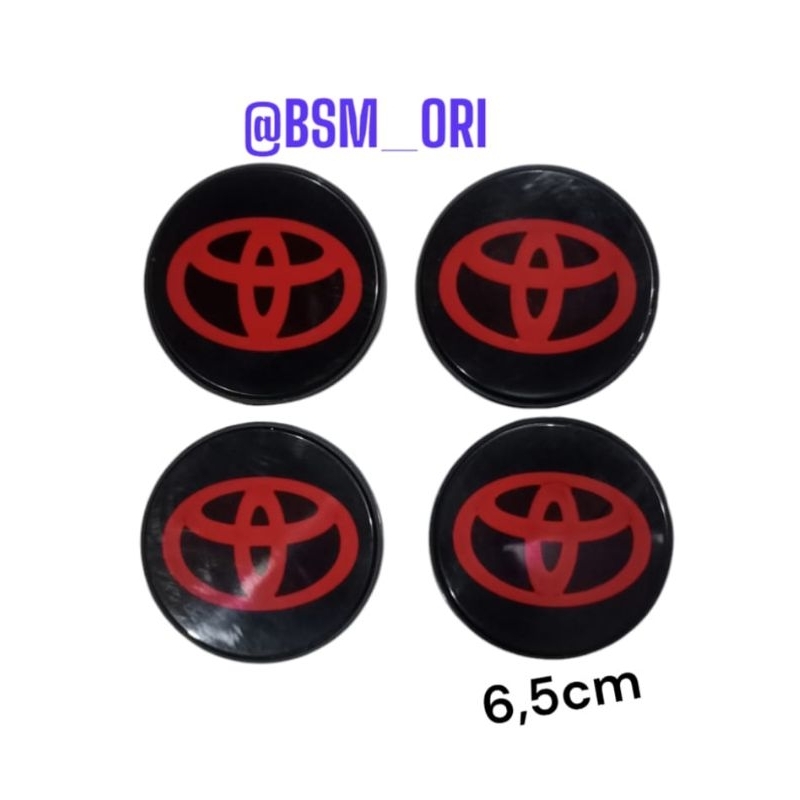 Dop center caps tutup lubang tengah velg racing oem Toyota Avanza