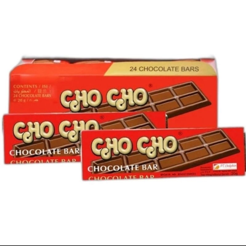

Cho Cho Chocolate Bar isi 24 Bungkus / Pack