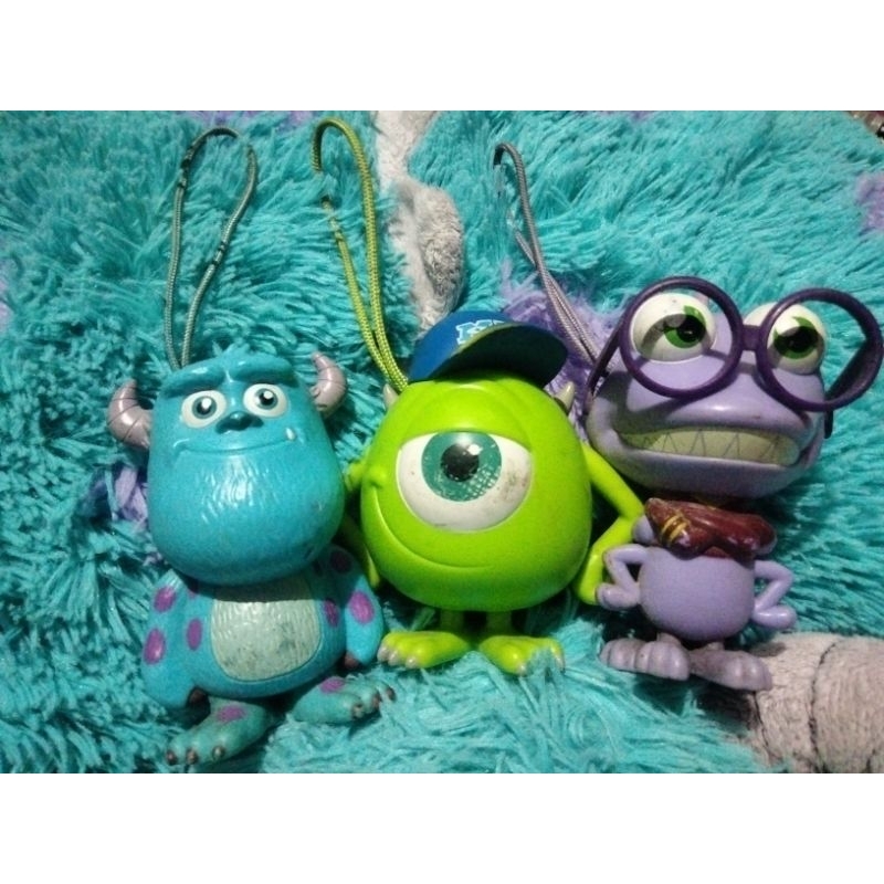 ganci gantungan kunci mainan monster inc Sulley mike