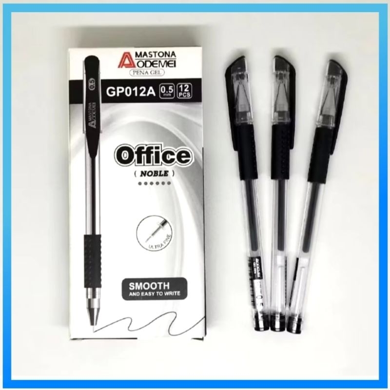 

Pulpen Gel Pen Office Aodemei Mastona GP012A 0.5mm (satuan)