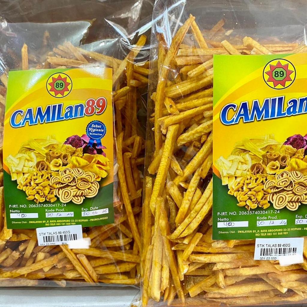 

400 GR STIK TALAS GURIH SNACK CAMILAN 89