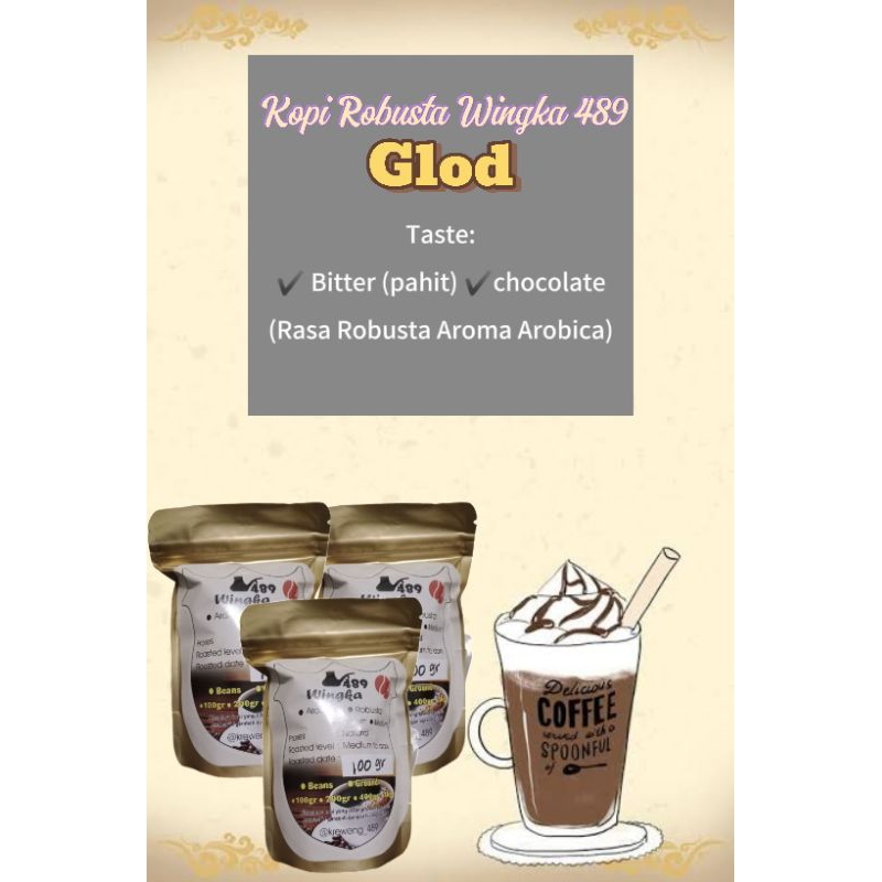 

kopi Robusta Wingka 489 glod