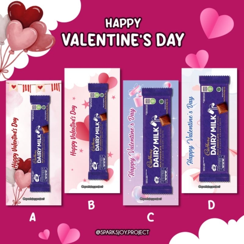

Coklat Valentine - Mini Gift Valentine - Valentine Gift - Simple Gift Valentine - Coklat Cadbury