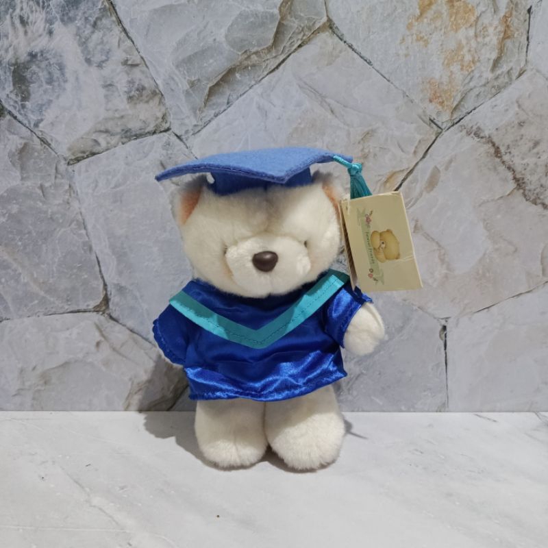 Boneka Teddy Forever Friends Graduation Newtag
