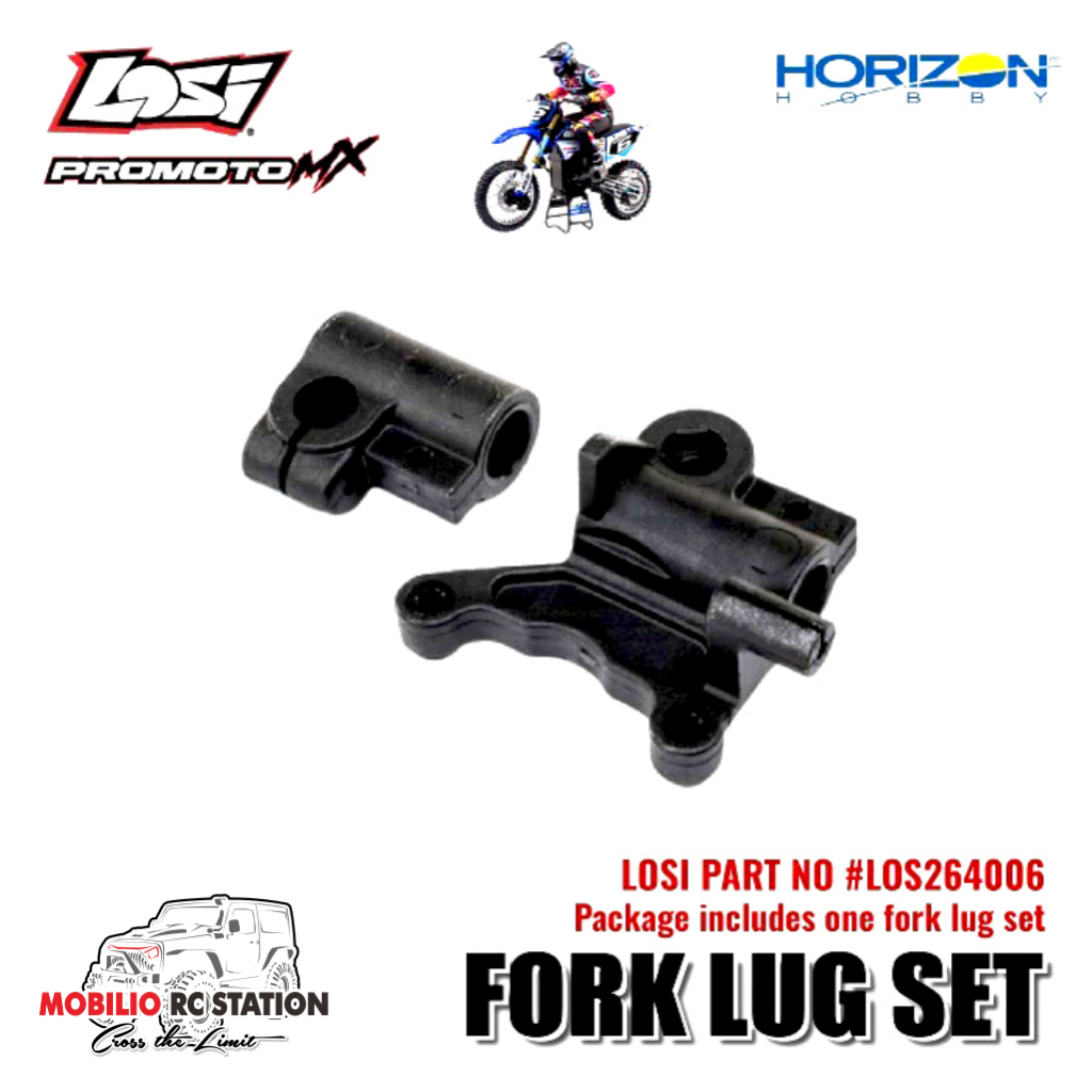 Losi Part #LOS264006 Fork Lug Set for for RC Losi Promoto MX Motorcycle