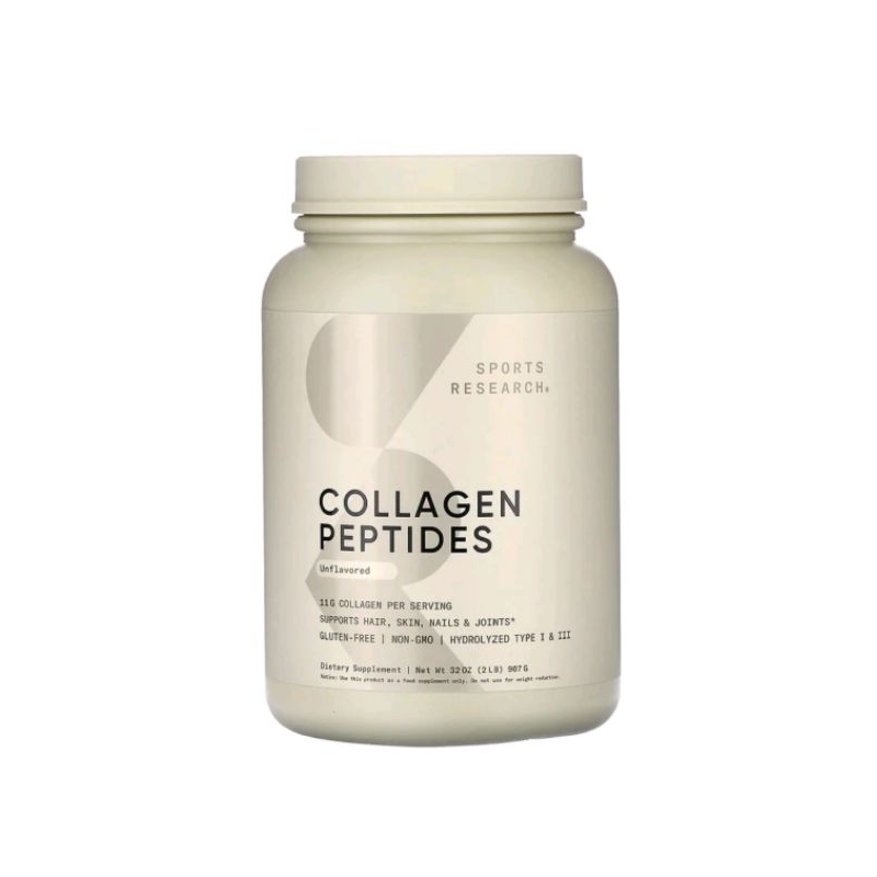 Sport research Collagen Peptides Unflavored 2 lbs (907 g)