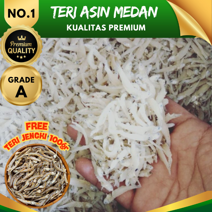 

Teri nasi medan super 1 kg kering best seller