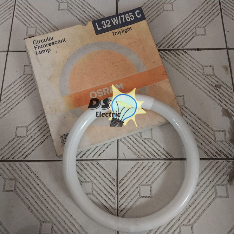 Lampu TL Ring OSRAM 32W TLE 32 Watt Ringlight Daylight Putih