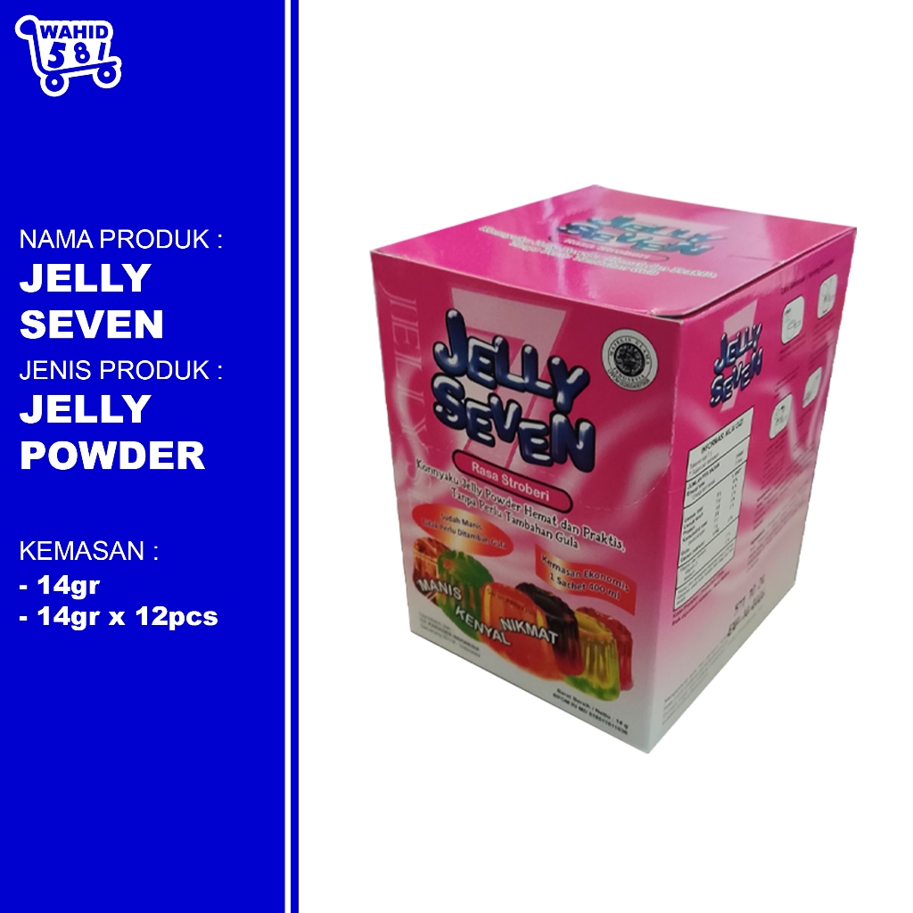 

Jelly Seven / Rasa Buah / Strawberry / 1 Box 14gr