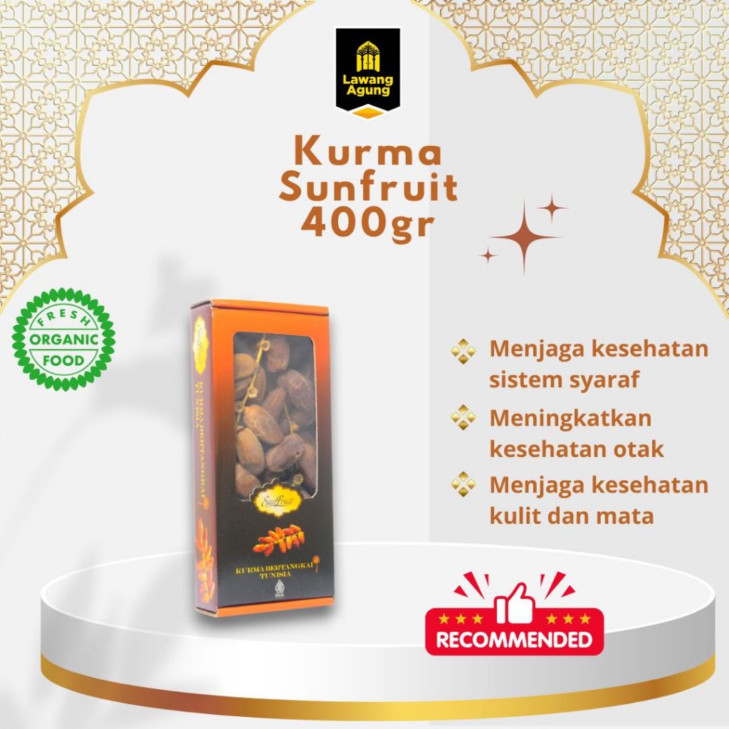 

KURMA SUNFRUIT 400GR