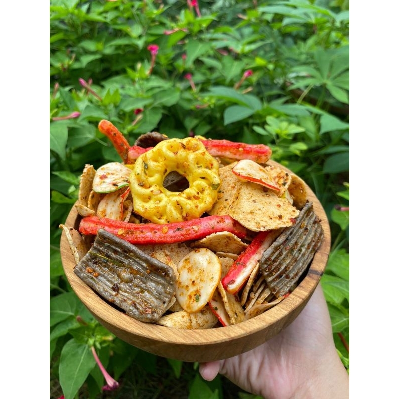 

kerupuk seblak mix by aulsnack20 isi (basreng, kerupuk jengkol, kerupuk beton, kerupuk tangga, kerupuk mawar, kerupuk bawang)