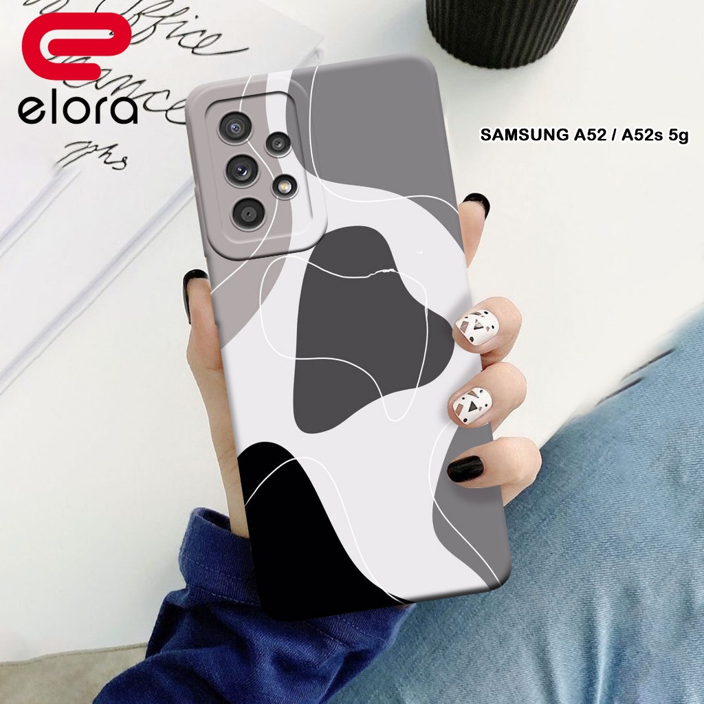 Case Samsung A52 / A52s 5G - Elloraa.id - Casing Samsung A52 5G - Motif Case Abstrak - Pelindung han