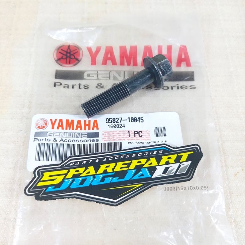 Baut Dudukan Gantungan Knalpot Atas Jupiter Z Lama / Burhan Vega R Jupiter MX 135 ASLI ORIGINAL YAMA