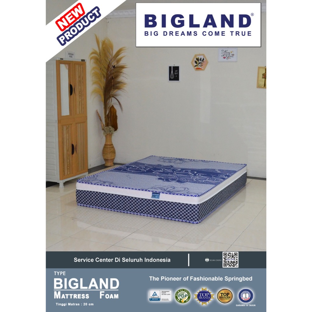 Kasur Platinum 1 Rasa By Bigland