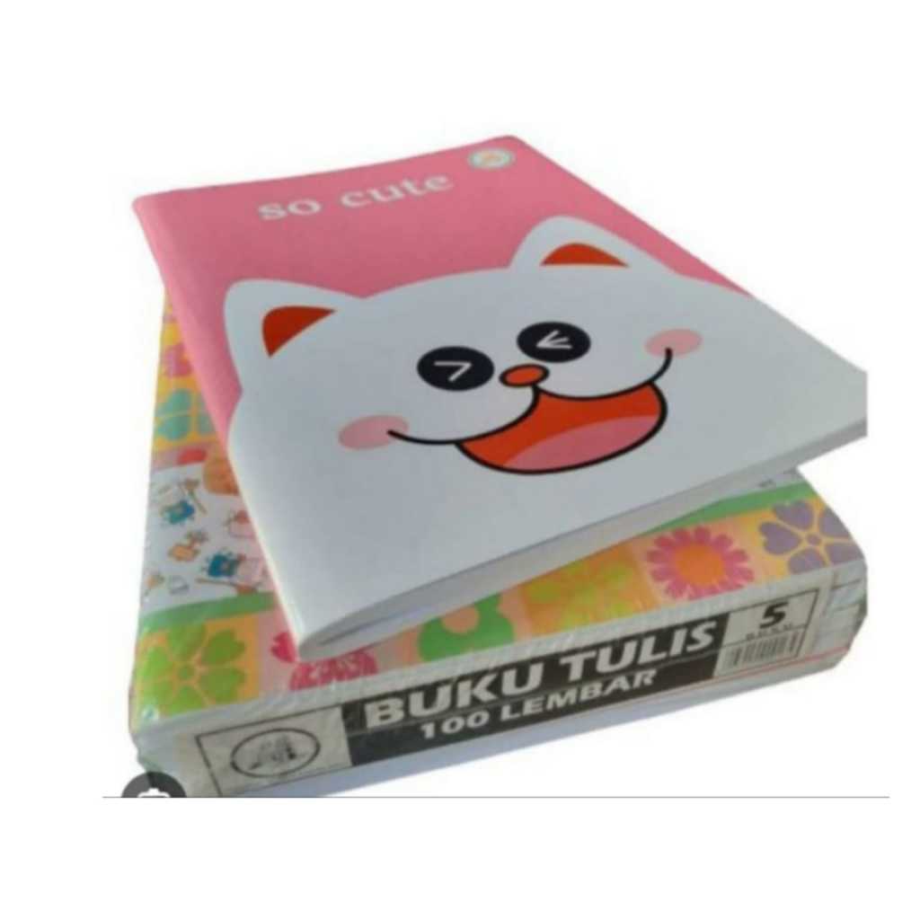 

[ PACK ] Buku Tulis - AA 100 Lembar MURAH