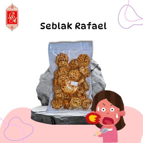 

Krupuk Seblak Rafael Rasa Amanah Pedas Nikmat