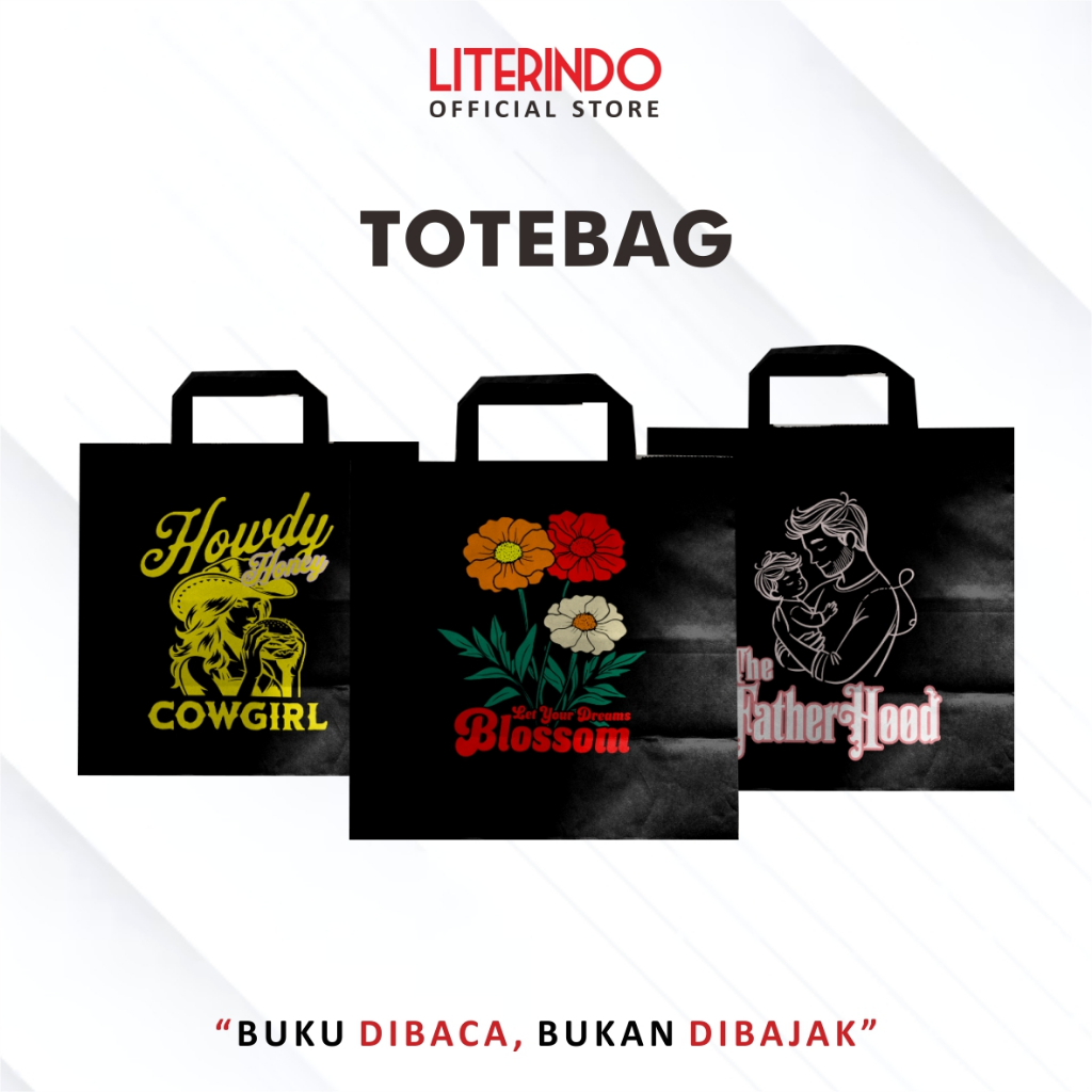 

TOTEBAG & BLOCKNOTE LITERINDO OFFICIAL