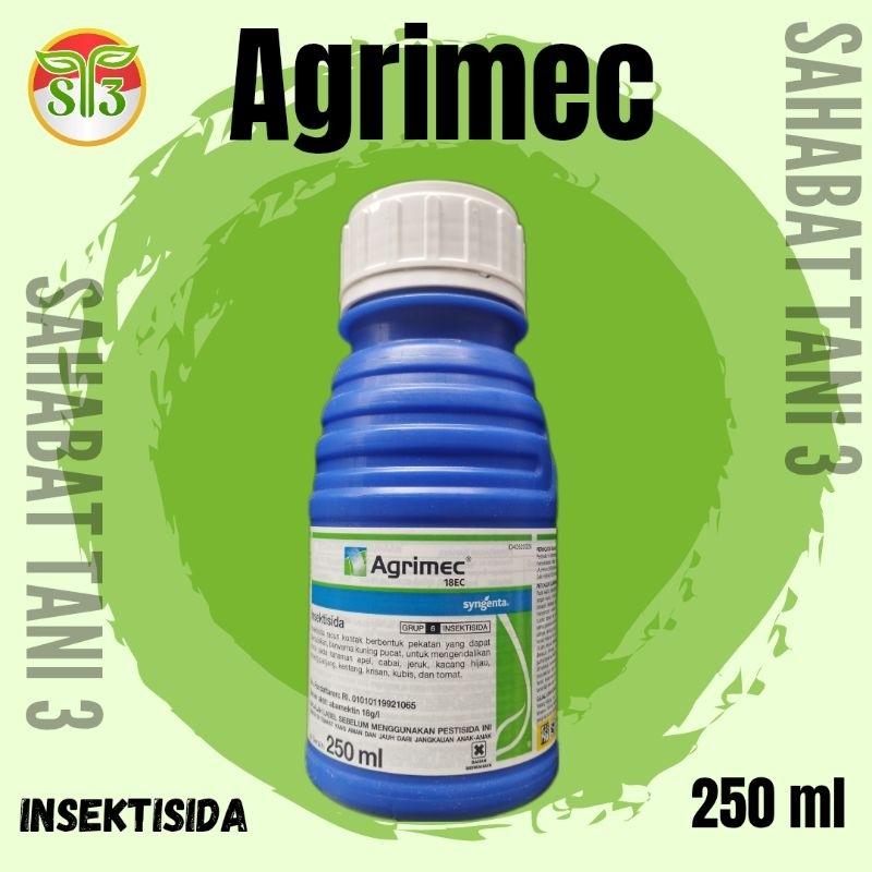 Agrimec 250ml insektisida abamectin syngenta