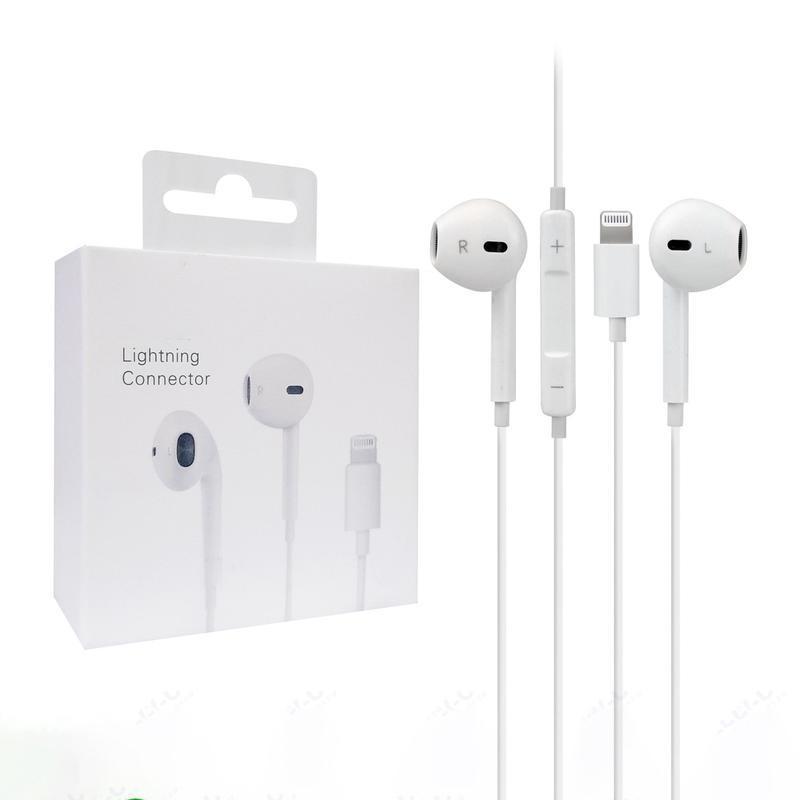 Non Bluetooth Headset Iphone Earpods Gaming Handsfree Lightning ip X Headset IP X/XS/XR/11/11 PRO/12